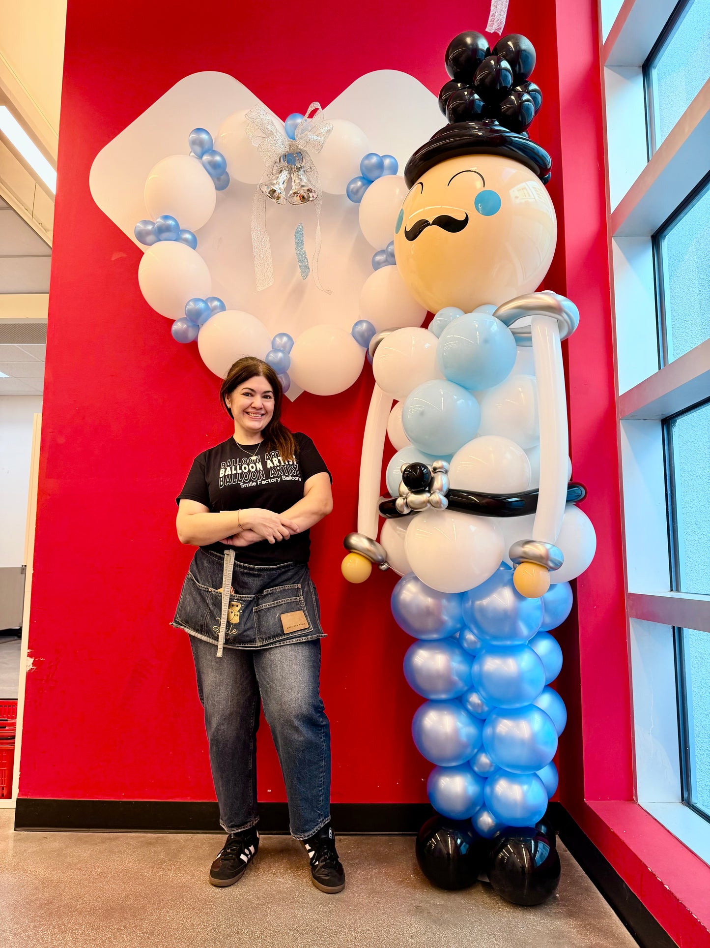 Nutcracker Balloon Column