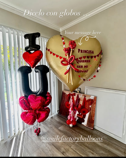 Valentine Balloon Surprise